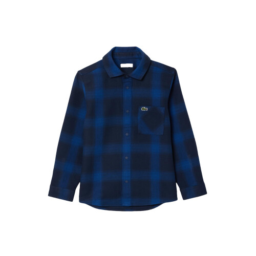 Lacoste Kariertes Flanell-Übershirt