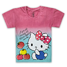 Kidsville Officiële Hello Kitty Gedrukte Meisjes Regular Fit Multicolour T-shirt