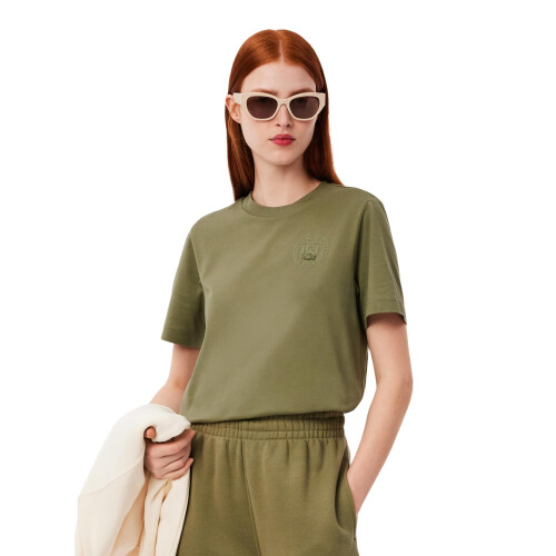 Lacoste Lacoste Print Baumwoll-T-Shirt