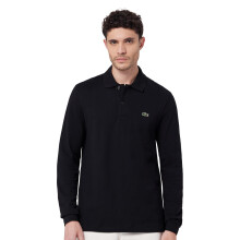 Lacoste Herren Klassisches Polohemd (L1312_Schwarz Klein)
