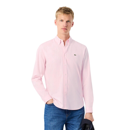 Lacoste Lacoste Herren Hemd Regular Fit (Ch2933Ady_Pink 42)