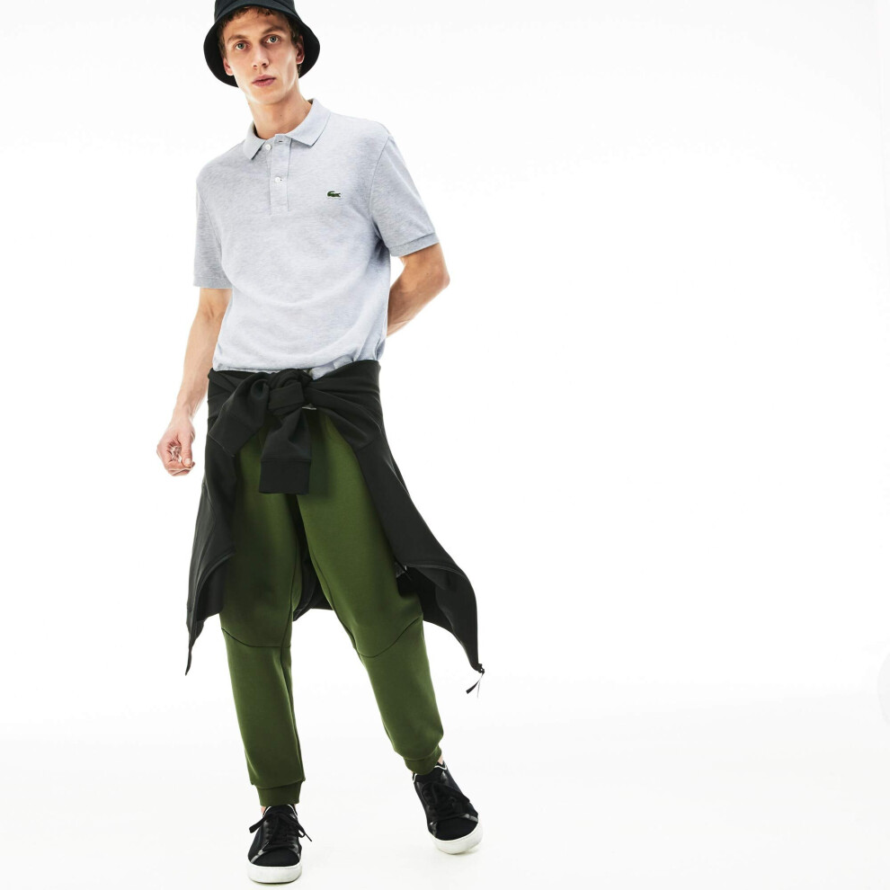 Lacoste Mens Slim Fit Polo Shirt In Petit Pique