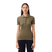 Lacoste L.12.D Slim Fit Poloshirt aus geripptem Baumwollstoff