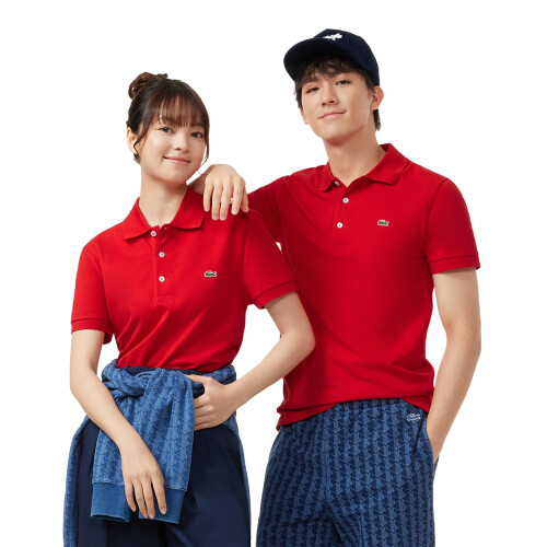 Lacoste Lacoste Πολυτελές Slim Fit Polo Red
