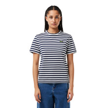 Lässiges gestreiftes Baumwoll-T-Shirt