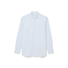 Lacoste Slim Fit Gestreifte Stretch Popeline Hemd
