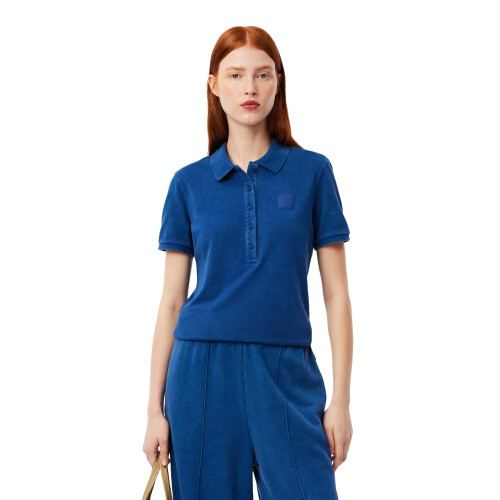 Lacoste Πολυεστερικό Πόλο Τιράντα Wash Effect