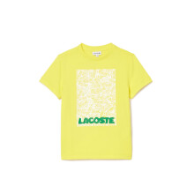 T-shirt en Coton Imprimé Lacoste