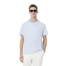 T-shirt en jersey de coton brodé Lacoste