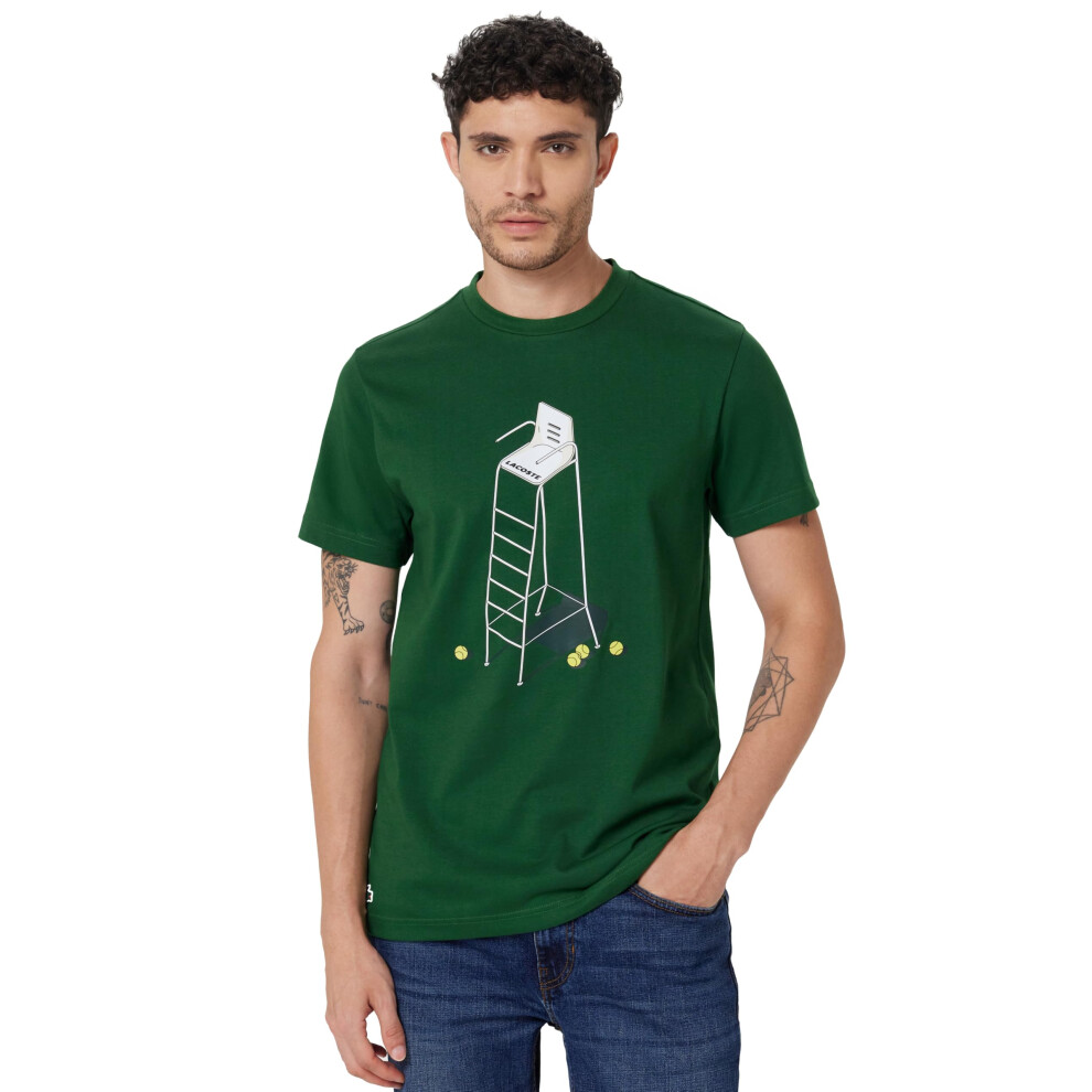Lacoste Tennis Heritage Print T-Shirt