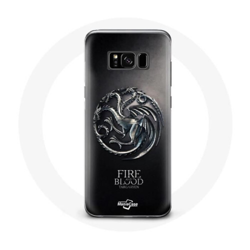 Game of Thrones Coque - Game Of Thrones - Samsung Galaxy S8 - Targaryen - Kovaa - Musta