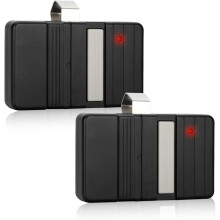 2 för GT90-1 Garageportsfjärrkontroll, för Genie 9/12 DIP-Brytare Garageportsöppnare, 390 MHZ för MAT90/GT912/G220