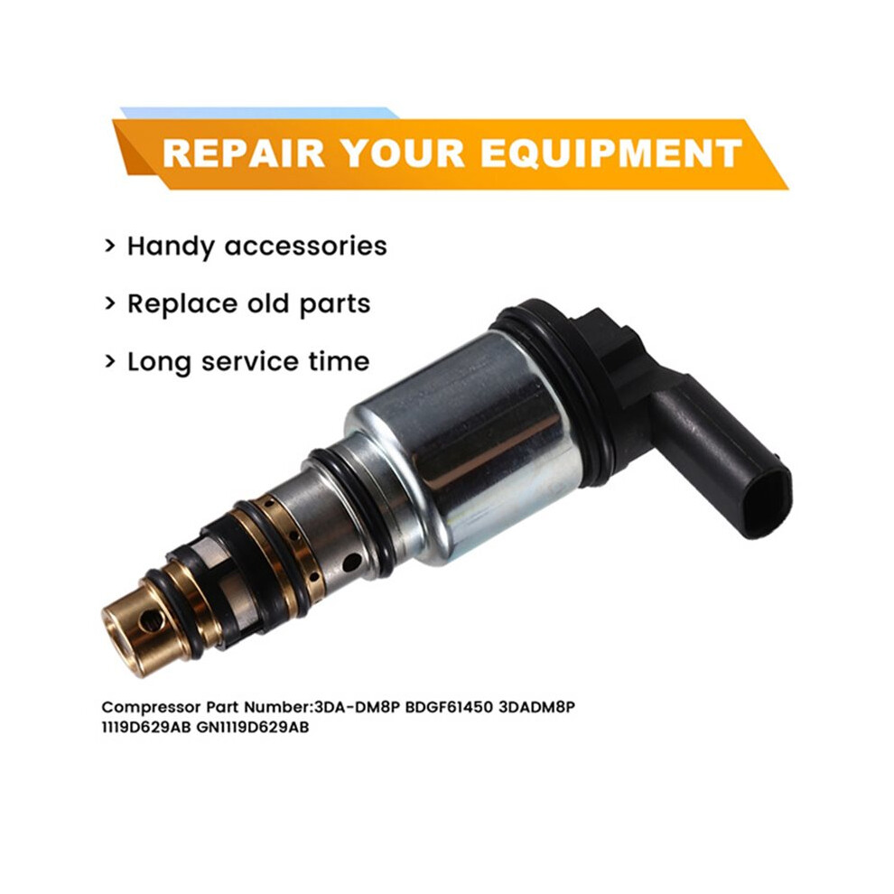 2Pcs Ac Compressor Control Valve Bdgf61450 For 3 Cx-30 Cx20 Ecosport 1.5L 3Dadm8p 1119D629ab Gn1119d629ab 6033454317077
