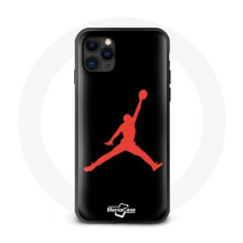 Iphone 11 Hoes - Nike - NBA - Rood - Zacht - Synthetisch