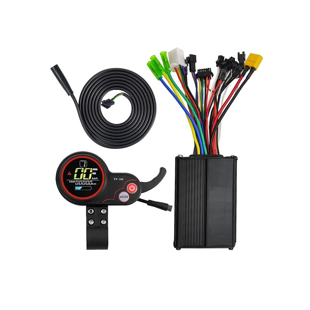 36V 48V 500W 20A E-Scooter Brushless Motor Universal Controller Tf-100 Lcd Throttle Kit For M4 Electric Scooter 4714250158959