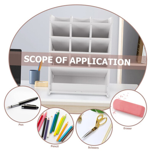 Desk Organizer - Multifunctional Large Capacity Desktop Storage for Office, School, Home