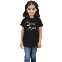 Limit Fashion Store Meisjes Regular Fit T-Shirt (Ebhkt228_Zwart)