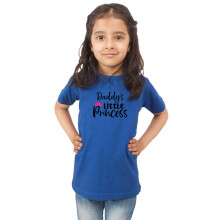 Limit Fashion Store Meisjes Regular Fit T-Shirt (Ebkt316_Royal Blue)