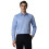 Louis Philippe Ανδρικό Μπλε Slim Fit Κοντομάνικο Πουκάμισο 1
