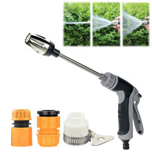 Pressure Washer Gun with Powerful Hydraulic Boost, Adjustable Spray Modes and 15m Retractable Hose