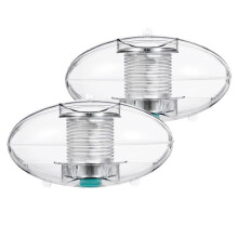 Solar Floating Pool Lights 2 Pack, Color Changing Waterproof LED Globe Lights for Pond Garden Party
