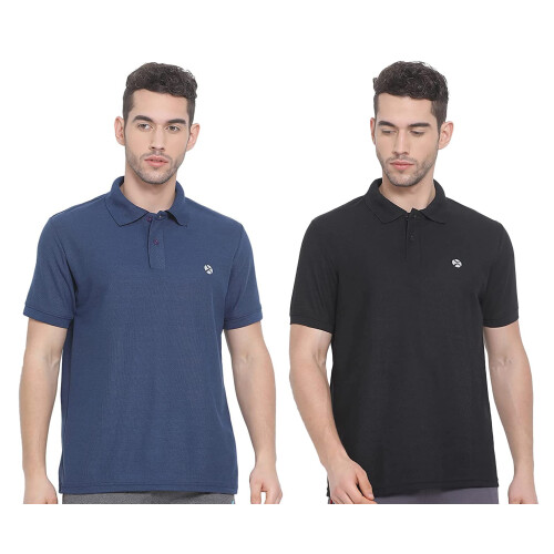 Lux Nitro Κανονική Χαλαρή Μπλούζα Polo Κατασκευασμένη από Πανάκι Βαμβακιού για Άνδρες