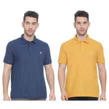 Lux Nitro Κανονική εφαρμογή Πόλο T-Shirt μισό μανίκι για άνδρες
