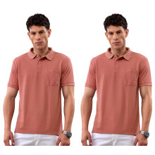 Lux Nitro Ανδρικό T-Shirt Κανονικής Εφαρμογής (Pkt_Polo_Multicolor)