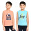 Lux Cozi Rapaz Pack De 2 T-Shirts Sem Mangas Estampadas 1