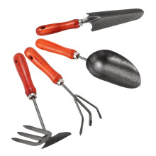 Garden Hand Trowel and Shovel Set with Wooden Handle, Heavy Duty Metal Build for Digging and Weeding