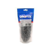 Unifix Bright Round Lost Head Nails 40 x 2.36mm - 1kg Bag - Box of 5
