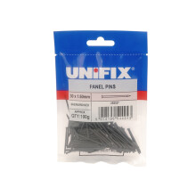 Unifix Sherardised Panel Pins 30 x 1.60mm - UB9SHERPP/015 - Box of 5
