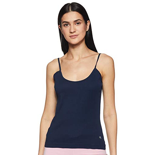 Macrowoman W-Series Top Spaghetti Per Donne|Cotone|Confezione: 1