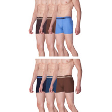 Lux Venus Cuecas de Algodão Para Homens (Pacote de 6) Multicolorido