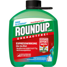 Roundup herbicida césped jardín listo para usar 5L – acción rápida en 1 h para entradas terrazas patios exteriores