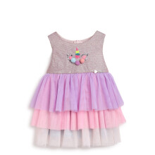 Vestido Colorido Nautinati Para Meninas 12-18 Meses