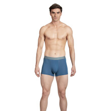 Nautica Calções Clássicos Masculinos em Mistura de Algodão (Pack de 1)