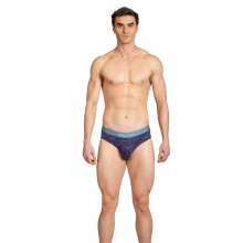 Nautica Ondergoed Voor Mannen || 95/5 Katoen Elastaan - Aop Boxershorts Voor Mannen Gym || Ondergoed Voor Man (28-36) Patriot Blauw