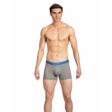 Nautica Bañadores Clásicos de Mezcla de Algodón para Hombre (Pack de 1) (Ljatrk01-Lgry_Lunar Grey