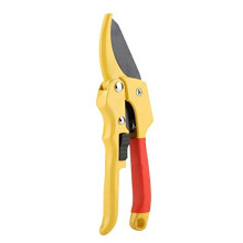 Pruning Shears SK5 Steel Blade Garden Scissors for Fruit Trees Bonsai Ergonomic Non‑Slip Handle Yellow
