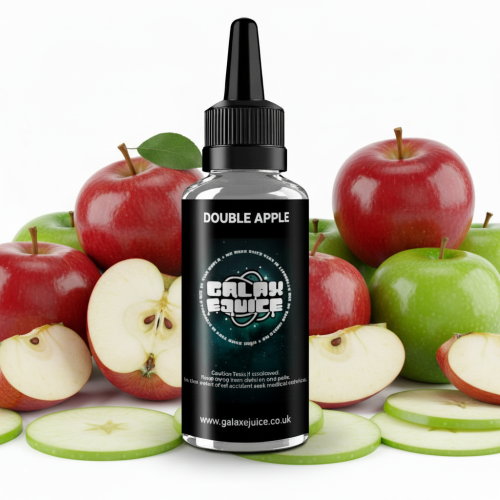 Double Apple 100ml E-Liquid No Nicotine Vape