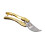 Garden Pruning Shears Golden – Ergonomic Grip, SpringLoaded Scissors for Branches and Hedges 1