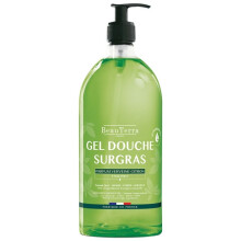 Douchegel - Beauterra - Citroenverbena - 1L - Zonder parabenen - Voor huid en haar