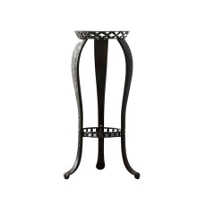 Metal Plant Stand with Stable ThreeLeg Base, Tall Iron Flower Stand for Indoor Outdoor Garden Patio
