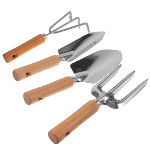 Garden Hand Tools Set Ergonomic Metal Gardening Tools for Easy Weed Removal and Efficient Digging