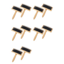 10 Cardatori per Lana, Cardatori un Mano Grandi per Lana da 6,1 X 4,8 Pollici, Strumento per Mescolare Feltro di Lana Artigianale, Spazzola per