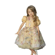 Vestido de Princesa para Meninas Niren Enterprise para Festas 1 a 8 Anos (7-8 Anos) Multicolor