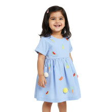 Vestido A-Line para Meninas Nautinati | Idade 0-3 Anos