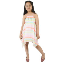 Nauti Nati Flickor Polyester Strapless Miniklänning (Nn311-582-8Y_Multicolor)