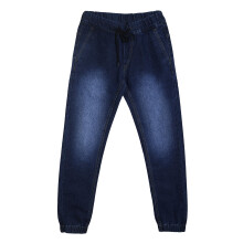 Neostreak Pantaloni Jogger Denim Blu Regolari per Bambini (Neokidjogsprboy-03-Mblue-13-14)